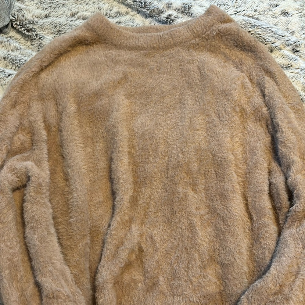 aerie fuzzy sweater